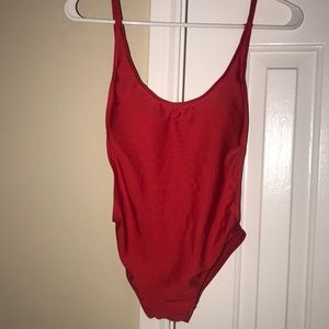 Red Swimsuit